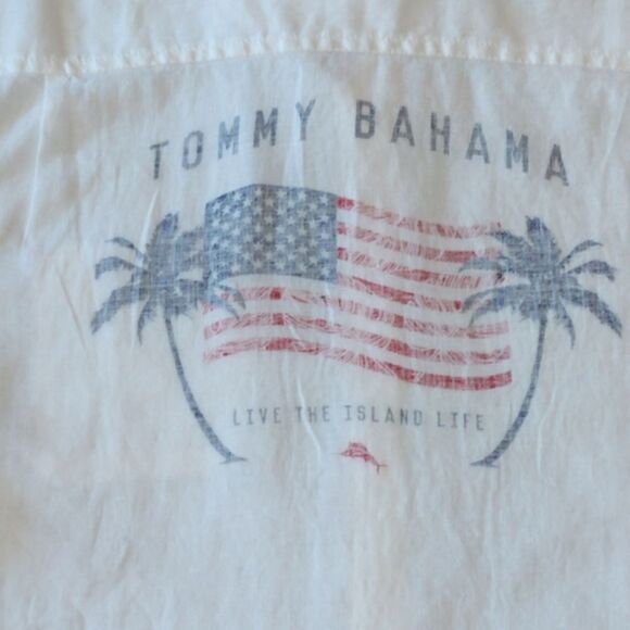 Tommy Bahama Americana Palms Linen Shirt - Picture 8 of 14